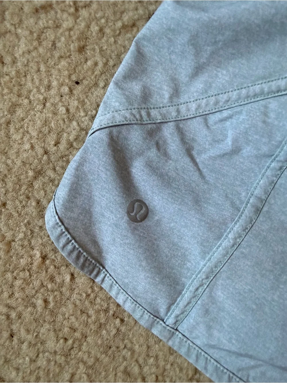 Women's Light Blue Running Shorts